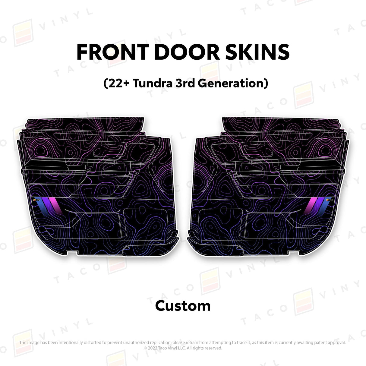2022+ Tundra Door Skins - Xtrusion Overland
