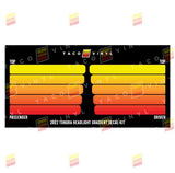 2022+ Tundra Grille Rib Decal - Xtrusion Overland