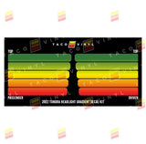 2022+ Tundra Grille Rib Decal - Xtrusion Overland