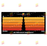2022+ Tundra Grille Rib Decal - Xtrusion Overland