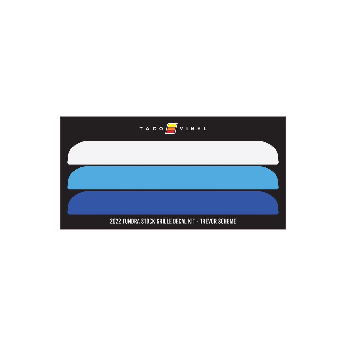 2022+ Tundra Offroad Grille Decal - Xtrusion Overland