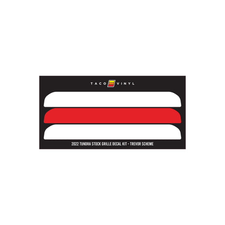 2022+ Tundra Offroad Grille Decal - Xtrusion Overland