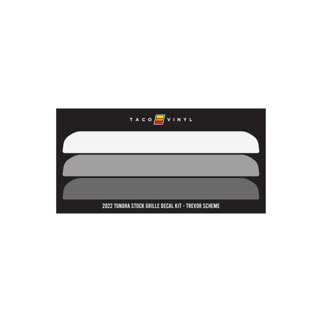 2022+ Tundra Offroad Grille Decal - Xtrusion Overland