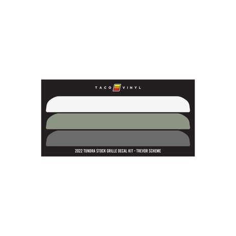 2022+ Tundra Offroad Grille Decal - Xtrusion Overland