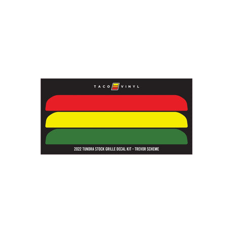 2022+ Tundra Offroad Grille Decal - Xtrusion Overland