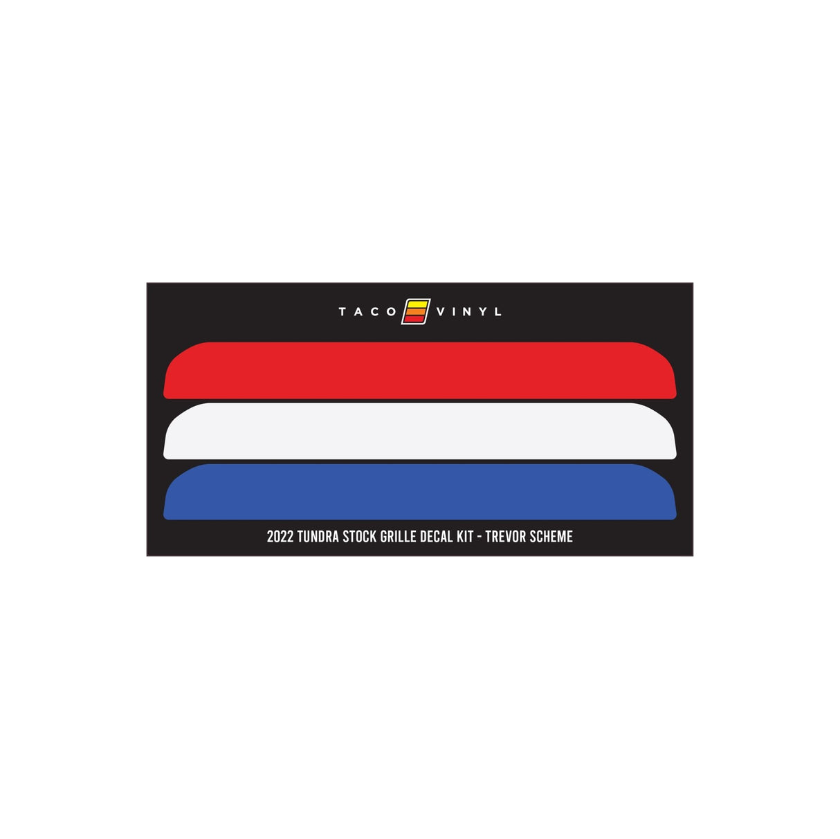 2022+ Tundra Offroad Grille Decal - Xtrusion Overland