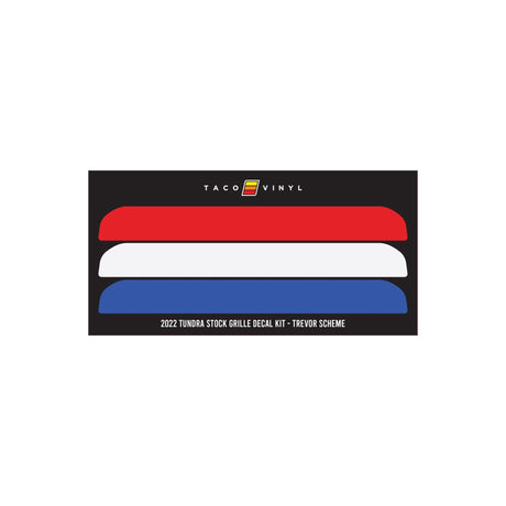 2022+ Tundra Offroad Grille Decal - Xtrusion Overland