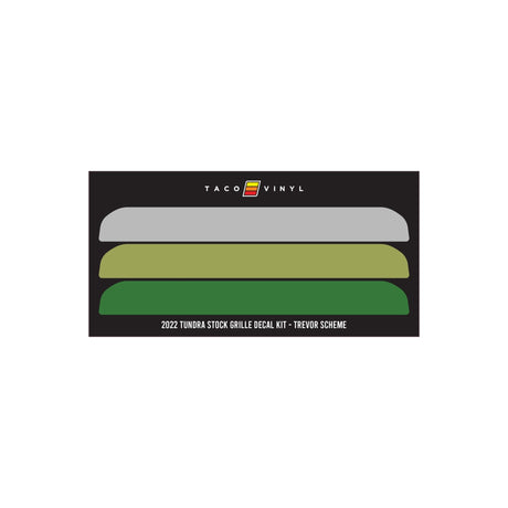 2022+ Tundra Offroad Grille Decal - Xtrusion Overland