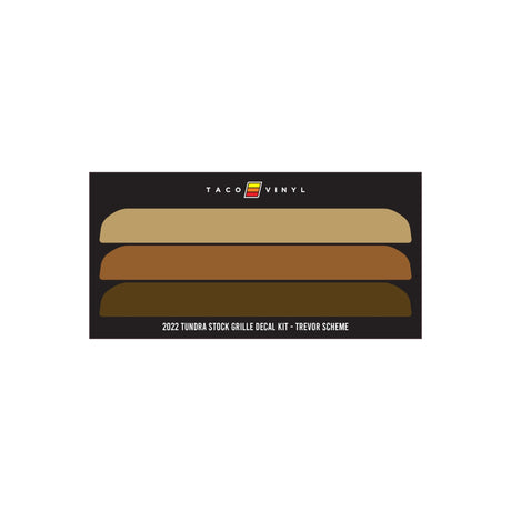 2022+ Tundra Offroad Grille Decal - Xtrusion Overland