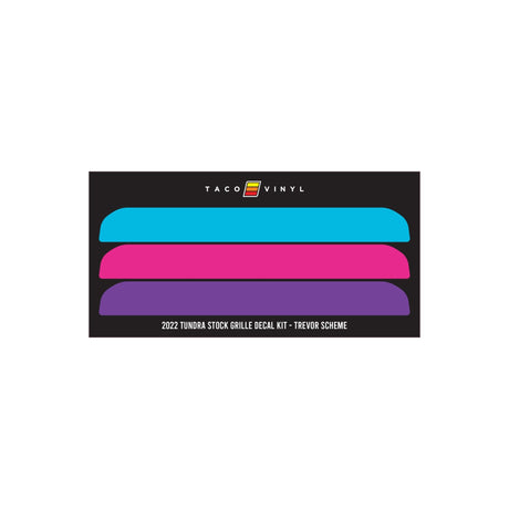2022+ Tundra Offroad Grille Decal - Xtrusion Overland