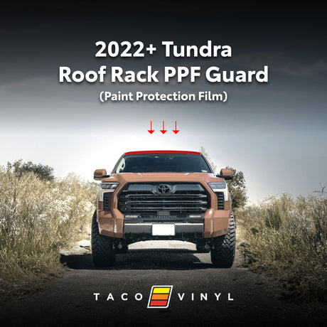 2022+ Tundra PPF Roof Rack Guard - Xtrusion Overland