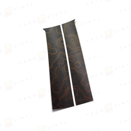 2022+ Tundra/2023+ Sequoia Door Pillar Decals - Xtrusion Overland