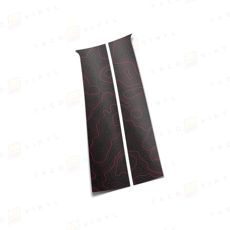 2022+ Tundra/2023+ Sequoia Door Pillar Decals - Xtrusion Overland
