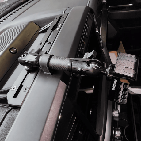 2023-2026 Ford Super Duty (F-250 Through F-600) Tackform Slim Track Dash Bracket - Xtrusion Overland