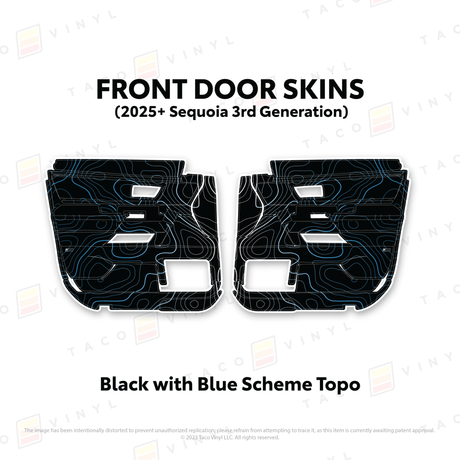 2023+ Sequoia Door Skins - Xtrusion Overland