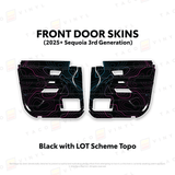 2023+ Sequoia Door Skins - Xtrusion Overland