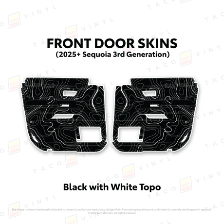 2023+ Sequoia Door Skins - Xtrusion Overland