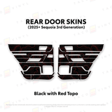 2023+ Sequoia Door Skins - Xtrusion Overland