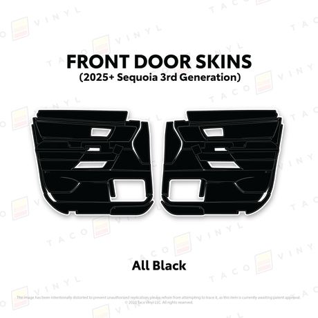 2023+ Sequoia Door Skins - Xtrusion Overland