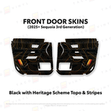 2023+ Sequoia Door Skins - Xtrusion Overland