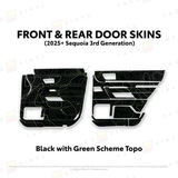 2023+ Sequoia Door Skins - Xtrusion Overland