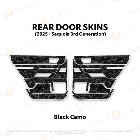 2023+ Sequoia Door Skins - Xtrusion Overland