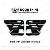 2023+ Sequoia Door Skins - Xtrusion Overland