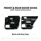 2023+ Sequoia Door Skins - Xtrusion Overland
