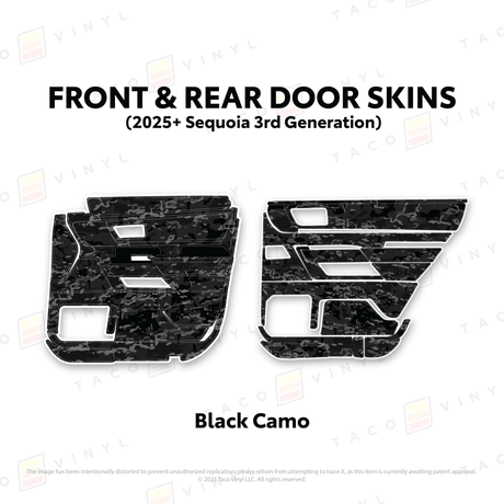 2023+ Sequoia Door Skins - Xtrusion Overland
