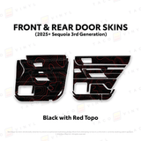 2023+ Sequoia Door Skins - Xtrusion Overland