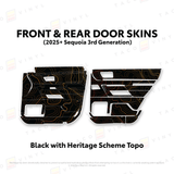 2023+ Sequoia Door Skins - Xtrusion Overland