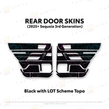 2023+ Sequoia Door Skins - Xtrusion Overland