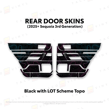 2023+ Sequoia Door Skins - Xtrusion Overland