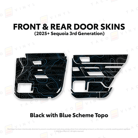2023+ Sequoia Door Skins - Xtrusion Overland