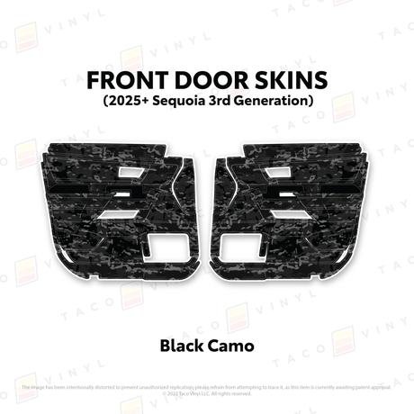 2023+ Sequoia Door Skins - Xtrusion Overland