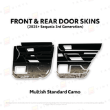 2023+ Sequoia Door Skins - Xtrusion Overland