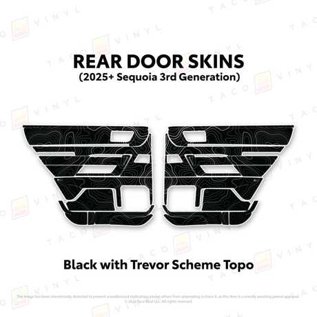 2023+ Sequoia Door Skins - Xtrusion Overland