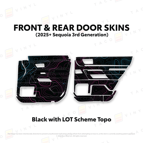 2023+ Sequoia Door Skins - Xtrusion Overland