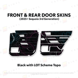 2023+ Sequoia Door Skins - Xtrusion Overland