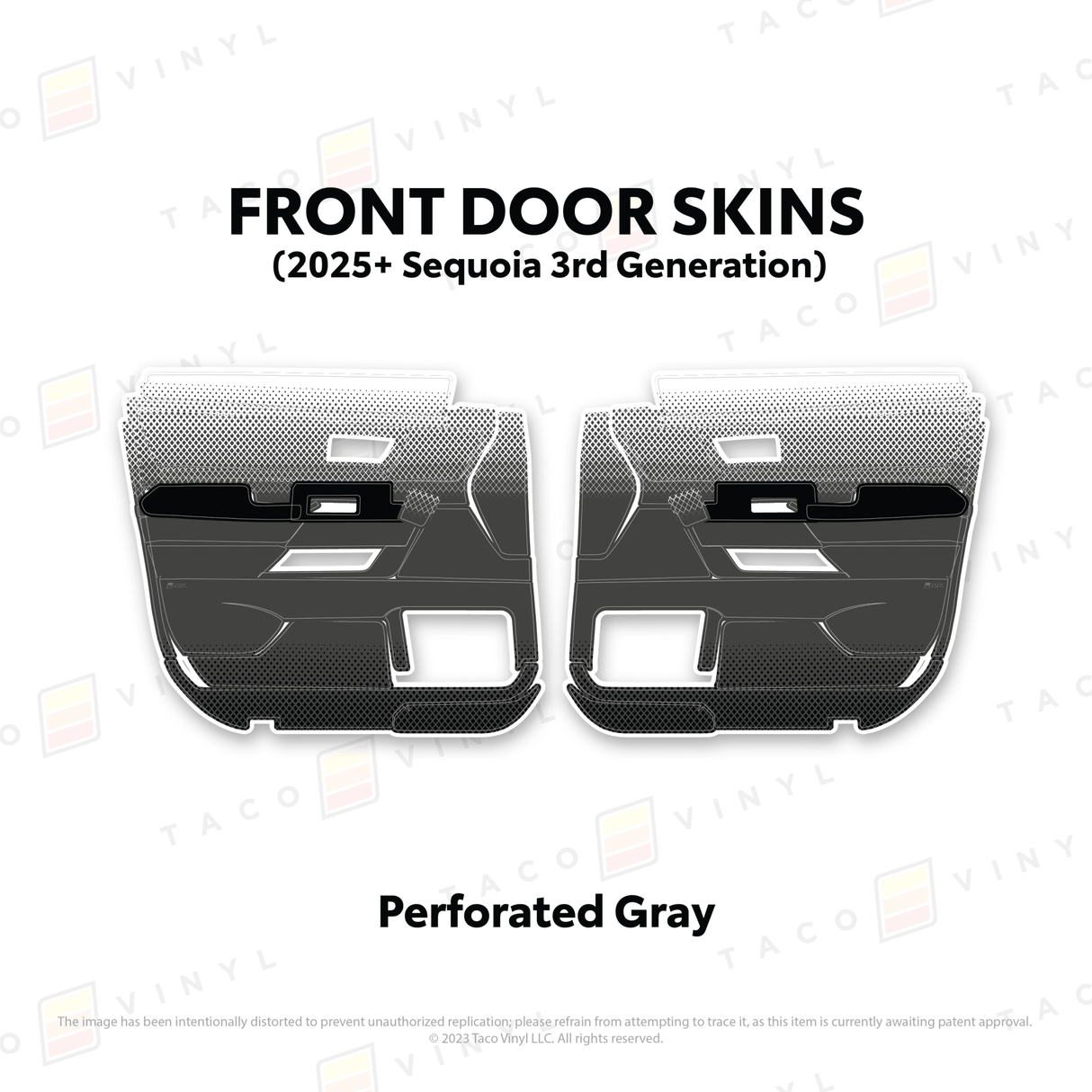 2023+ Sequoia Door Skins - Xtrusion Overland