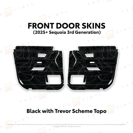 2023+ Sequoia Door Skins - Xtrusion Overland