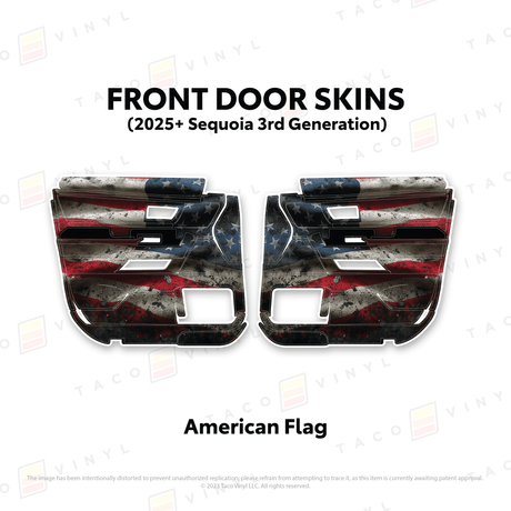 2023+ Sequoia Door Skins - Xtrusion Overland