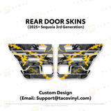 2023+ Sequoia Door Skins - Xtrusion Overland