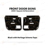 2023+ Sequoia Door Skins - Xtrusion Overland