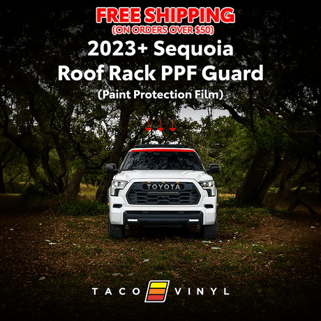 2023+ Sequoia PPF Roof Rack Guard - Xtrusion Overland