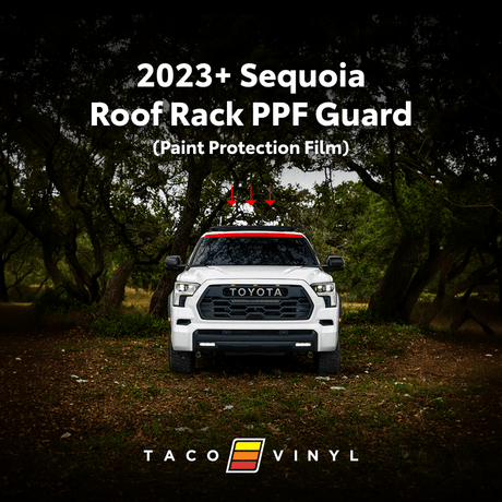 2023+ Sequoia PPF Roof Rack Guard - Xtrusion Overland