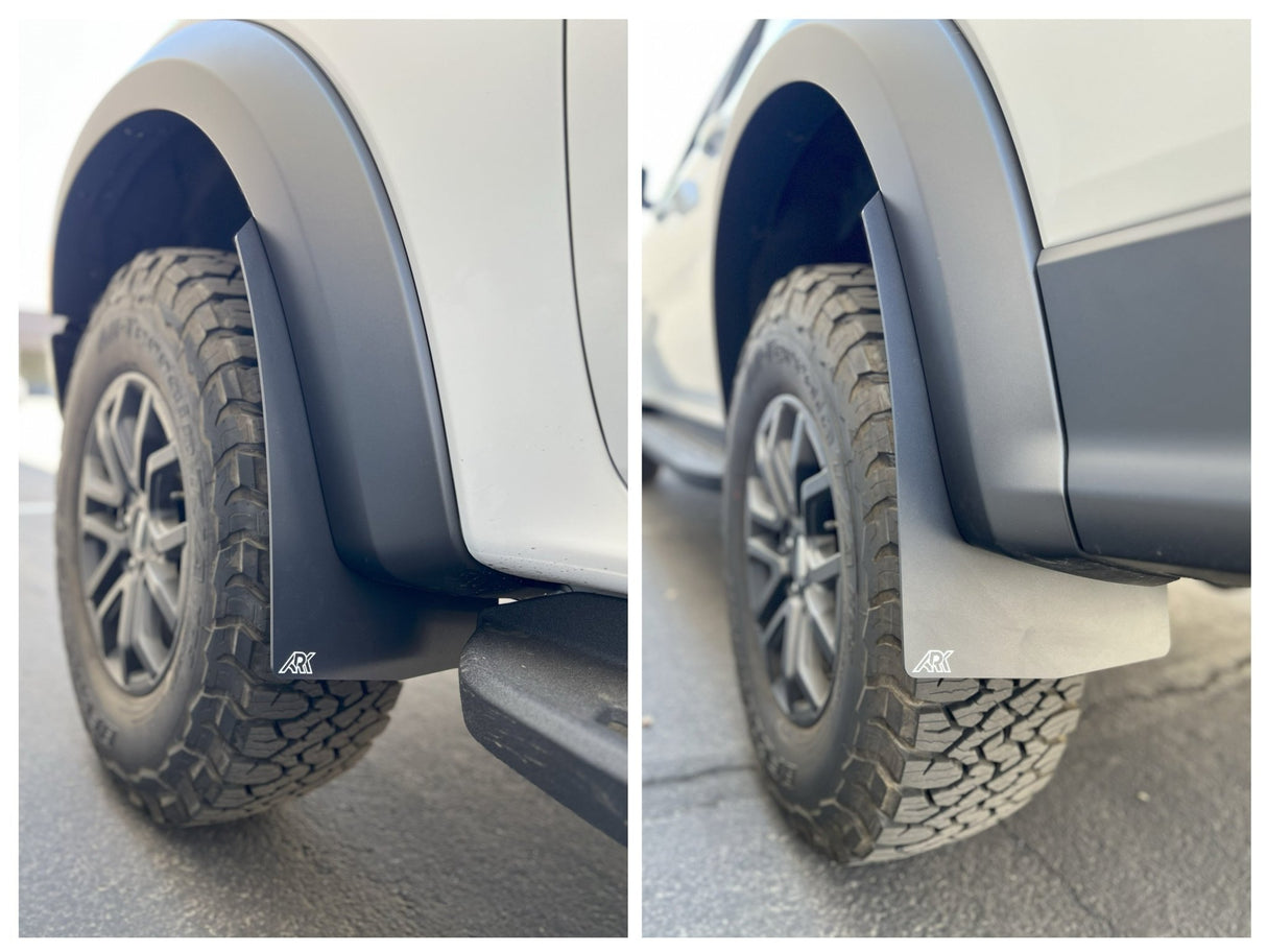 2024-2026 Ford Ranger Raptor TriXPoly Mid Mud Flaps - Xtrusion Overland