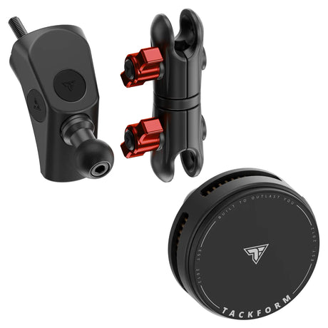 2024+ Jeep JL, Gladiator, and 4XE LINK™ Grab Handle Mount With Qi2.2/MagSafe Charging & Cooling Phone Holder | 3.5" Arm - Xtrusion Overland
