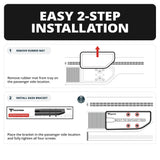 2024+ Jeep Wrangler JL & Gladiator JT (Not Compatible With 4xe) Tackform Slim Track Dash Bracket With MagSafe Charging Phone Mount | Passenger Side - Xtrusion Overland