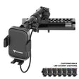 2024+ Jeep Wrangler JL & Gladiator (Not Compatible With 4xe) Tackform Assault Track Picatinny Dash Bracket With Wireless Charging Phone Mount | Driver Side - Xtrusion Overland